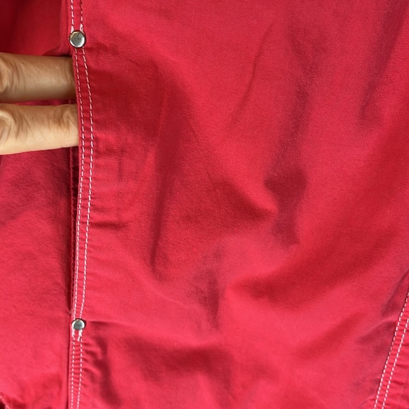 Fresh Produce Red Jacket size XL *flaw - Picture 8 of 14